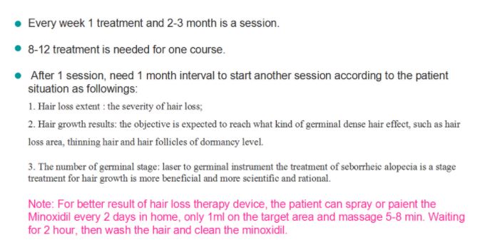 Diode Laser+LED Hair Regrowth Machine